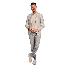 Cc Collection Corneliani vest heren licht grijs