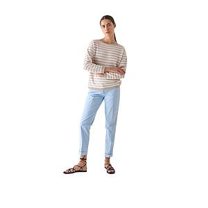 Anneclaire pull trui dames beige
