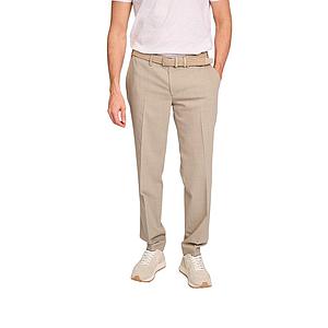 Eurex By Brax geklede heren broek beige Jan