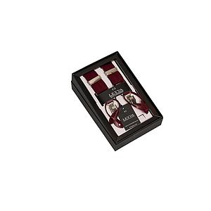 Leyva bretellen heren bordeaux
