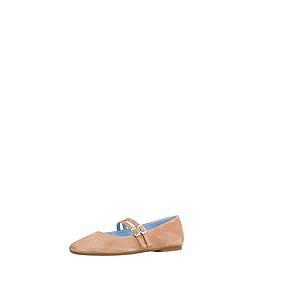 Voile Blanche Women geklede schoenen dames nude KARLIE VELVET SUEDE