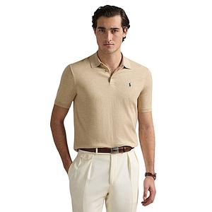 Polo Ralph Lauren Men polo shirt korte mouwen heren zand