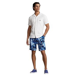 Polo Ralph Lauren Men hemd korte mouwen heren wit Custom fit