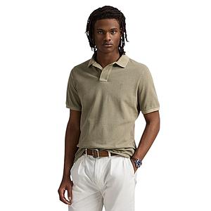 Polo Ralph Lauren Men polo shirt korte mouwen heren olijf Custom slim fit