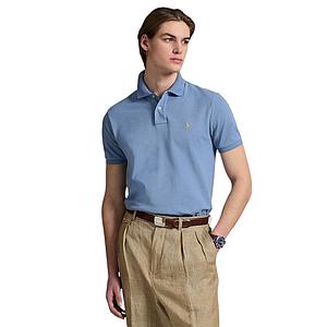 Polo Ralph Lauren Men polo shirt korte mouwen heren blauw custom slim fit