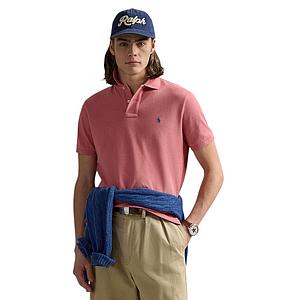 Polo Ralph Lauren Men polo shirt korte mouwen heren rood custom slim fit