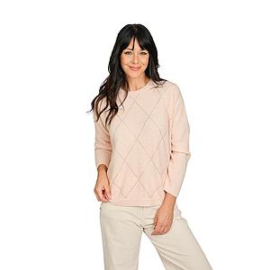 Anneclaire pull trui dames roze D1248 461 664.