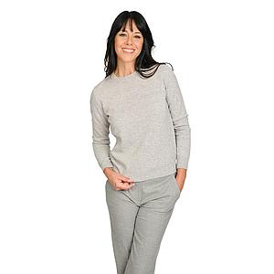 Peserico pull trui dames grijs