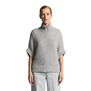 Peserico gilet dames grijs