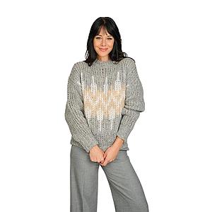 Peserico pull trui dames grijs