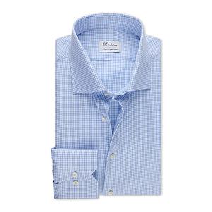Stenstroms Men hemd lange mouwen heren licht blauw regular