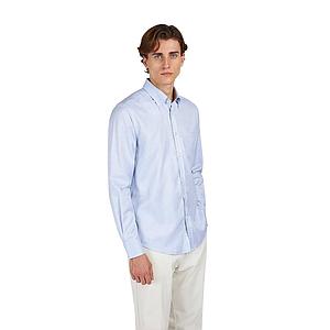Paul & Shark hemd lange mouwen heren licht blauw