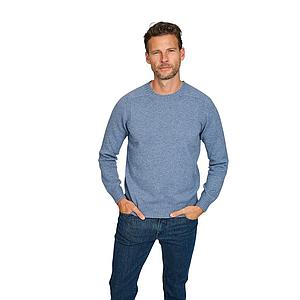 Gran Sasso Men pull trui ronde hals heren blauw