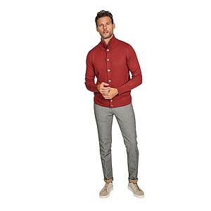 Gran Sasso Men gilet heren donker rood