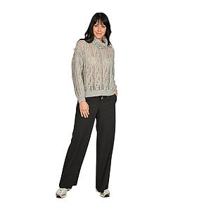 Panicale Cashmere broek dames anthraciet