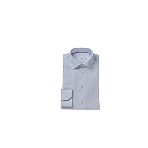 Eton hemd lange mouwen heren licht blauw slim