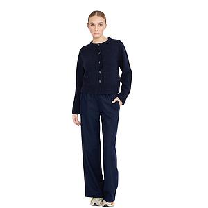 Jeff broek dames marine RITZ FLANNEL