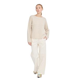 Jeff broek dames ecru RITZ VELVET