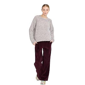Jeff broek dames bordeaux RITZ VELVET