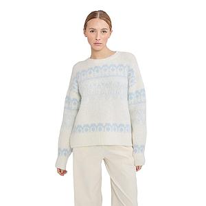 Jeff pull trui ronde hals dames ciel ORSO