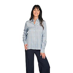 Margittes blouse dames blauw