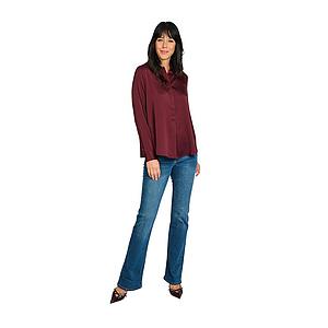 Hemisphere blouse dames bordeaux