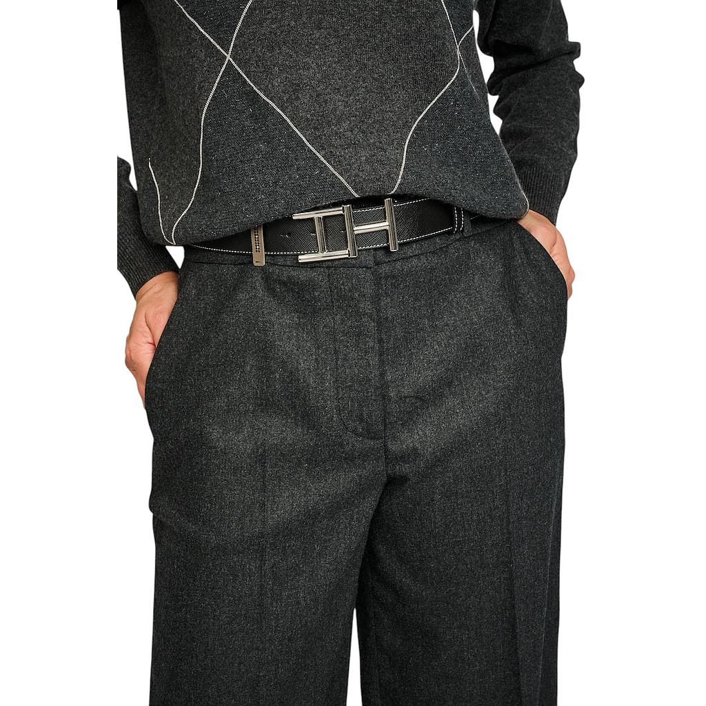 Hemisphere riem dames zwart