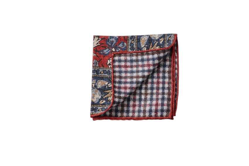 Hemley pochette heren blauw