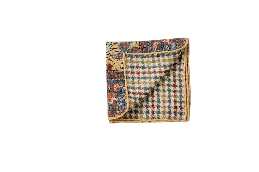 Hemley pochette heren geel
