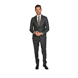 Cc Collection Corneliani kostuum heren anthraciet