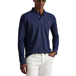 Polo Ralph Lauren Men Polo shirt lange mouwen heren blauw