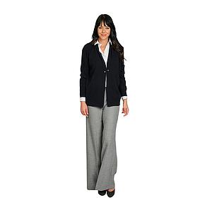 Fabiana Filippi gilet dames blauw