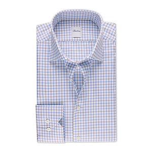 Stenstroms Men hemd lange mouwen heren licht blauw Regular