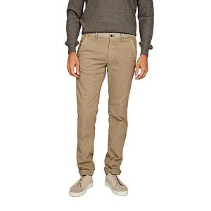 Mason'S Men sportieve broek heren camel Torino Elegance
