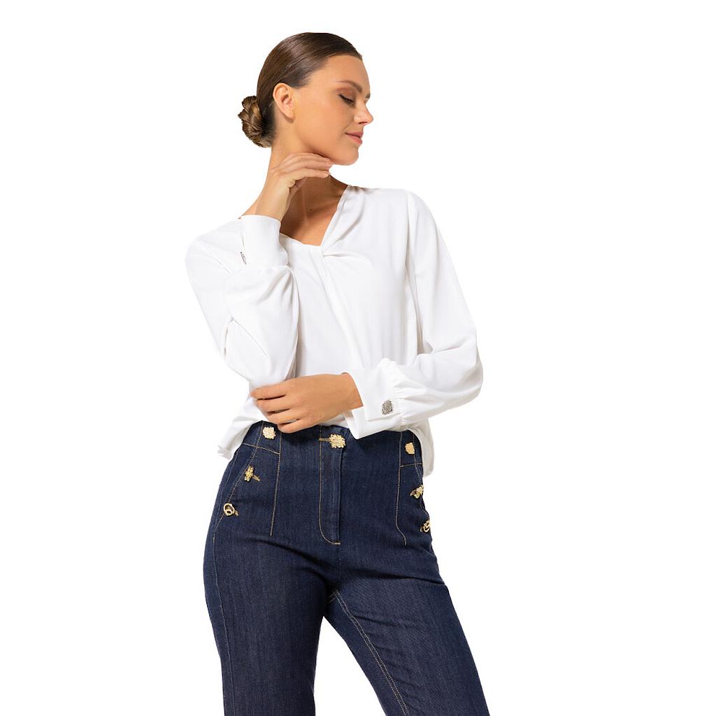 Caroline Biss blouse dames ecru 4663/91