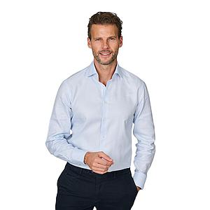 Van Laack Men hemd lange mouwen heren licht blauw extra lange mouw