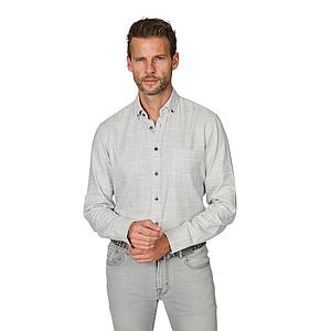 Van Laack Men hemd lange mouwen heren grijs ROY-PTFK
