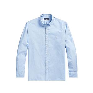 Polo Ralph Lauren Men hemd lange mouwen heren licht blauw Custom fit