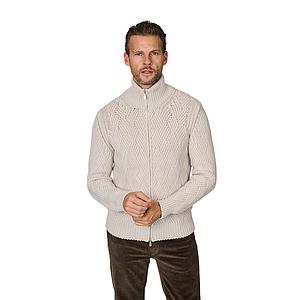 Gran Sasso Men gilet heren greige