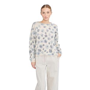 Jeff pull trui ronde hals dames blauw BARBIE