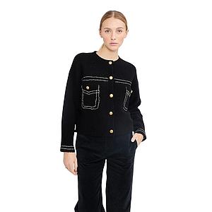Jeff gilet dames zwart GABRIELLE