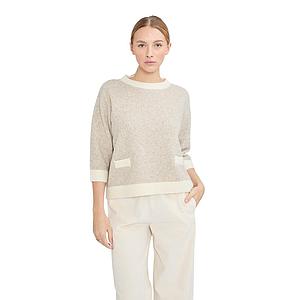 Jeff pull trui ronde hals dames marine GIGI