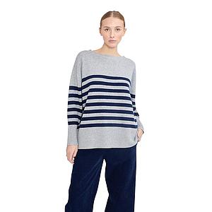 Jeff pull trui ronde hals dames marine NEWPORT