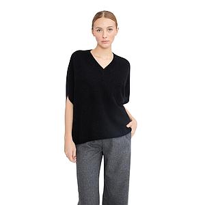 Jeff poncho dames zwart OONA