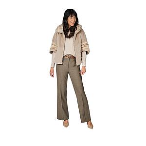 Herno Women mantel jas dames taupe