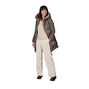 Duno Donna parka dames taupe PRATO MESTRE