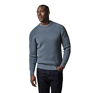Profuomo pull trui ronde hals heren blauw