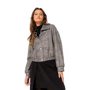 Caroline Biss vest dames anthraciet 4807/19.