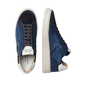 Voile Blanche Men sportieve schoenen heren blauw LAYTON