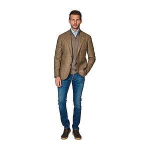Cc Collection Corneliani vest heren bruin
